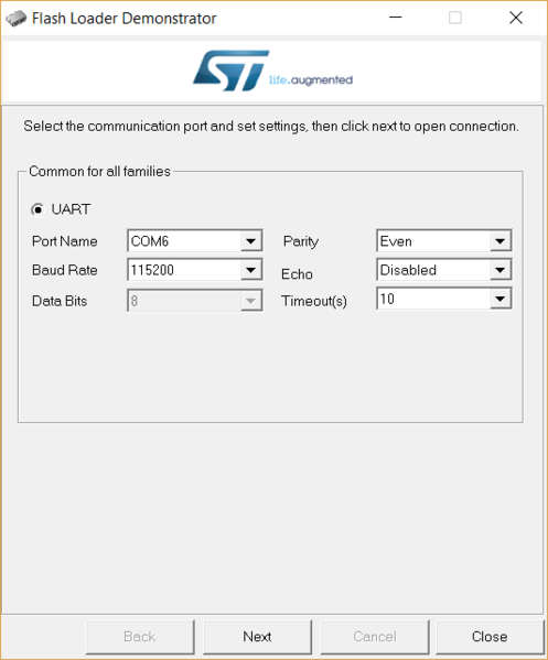 STM32F103 Bootloader Yükleme İşlemi 5