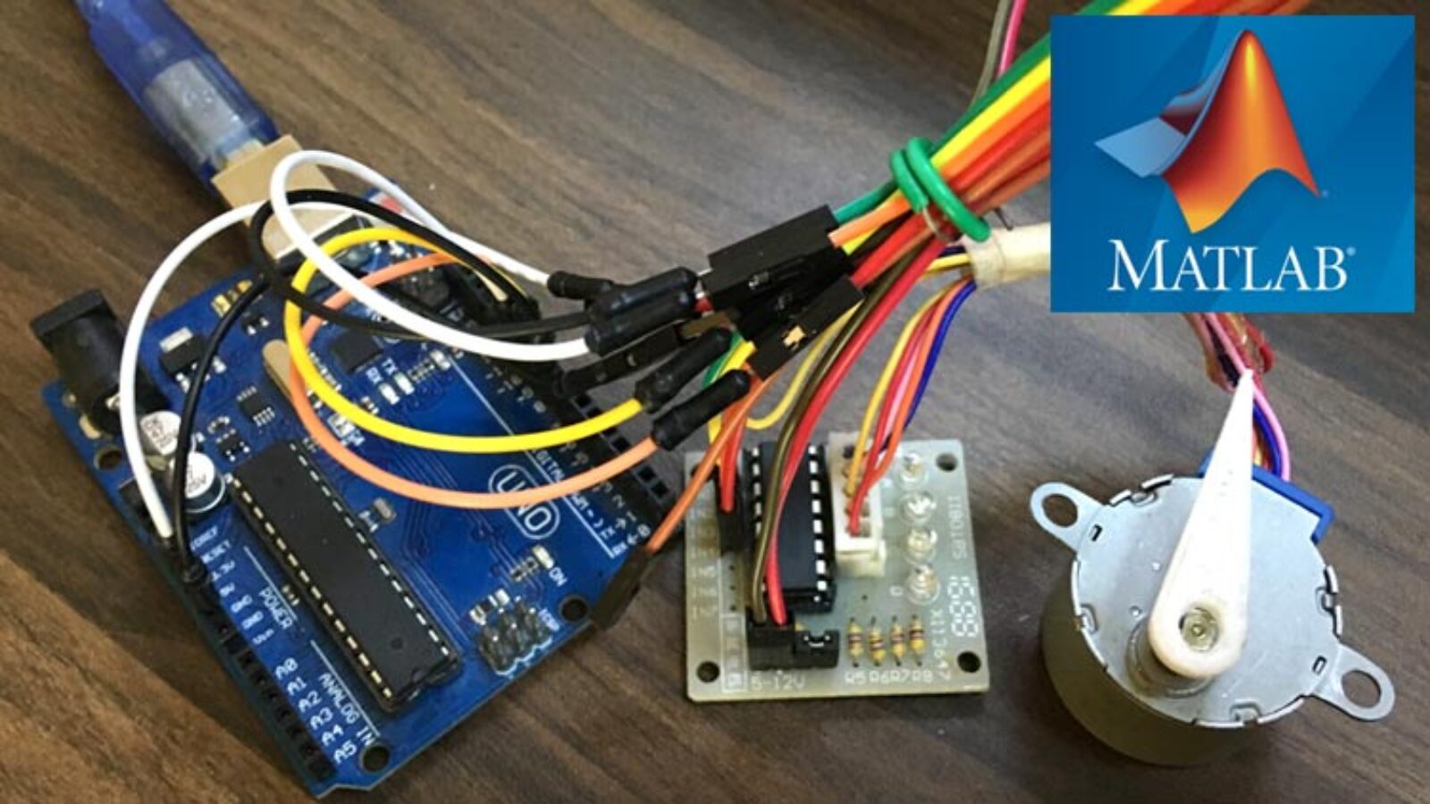 MATLAB ile Arduino kullanarak Step Motor Kontrolü