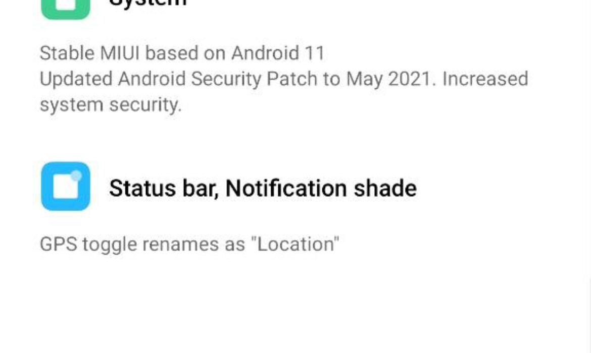 Poco X3 NFC Android 11 Güncellemesi