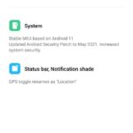 Poco X3 NFC Android 11 Güncellemesi 1